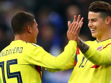 James Rodríguez: "Tener a Quintero nos da mucha calidad"