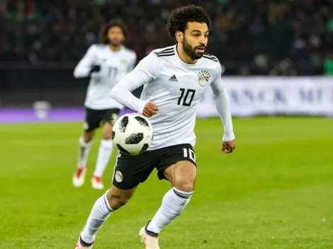 Salah sigue a Egipto desde una tablet