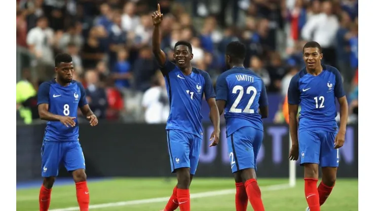 Ousmane Dembéle, un desequilibrante de Francia.