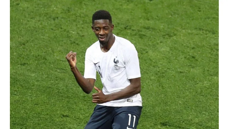 Ousmane Dembélé, una de las figuras ante Italia.
