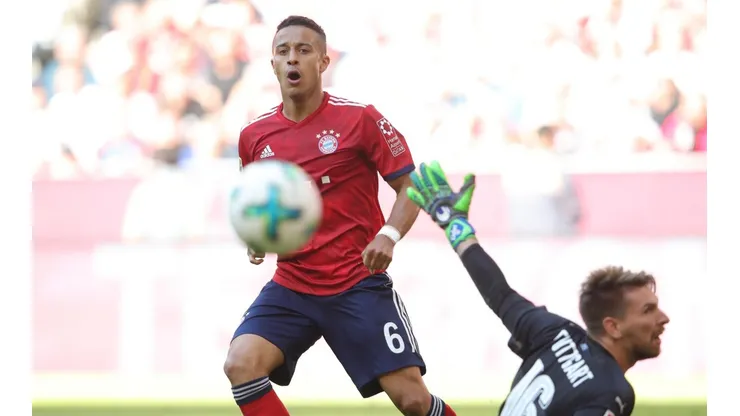 Foto de Thiago Alcantara, jugador del Bayern Munich.