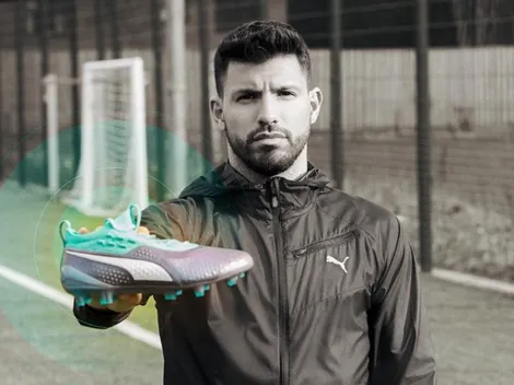 Agüero ya tiene sus PUMA ONE para ser el número 1 en Rusia