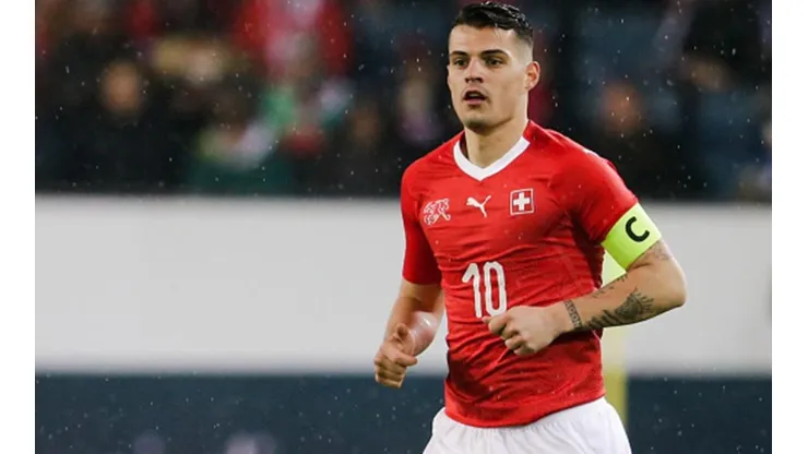 Xhaka encendió las alarmas en Suiza, rival de Brasil y Costa Rica en el Mundial