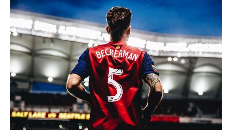 Kyle Beckerman anotó su primer gol con el RLS