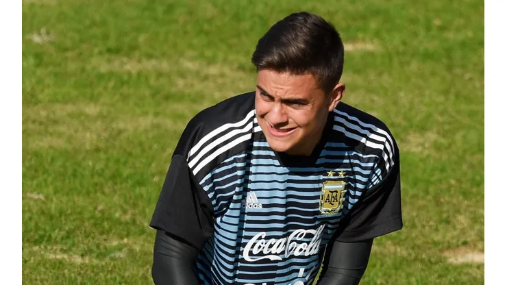 Foto de Paulo Dybala, jugador de la Selección Argentina.