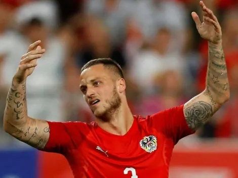 Mourinho espió a Arnautović en el amistoso Rusia vs Austria