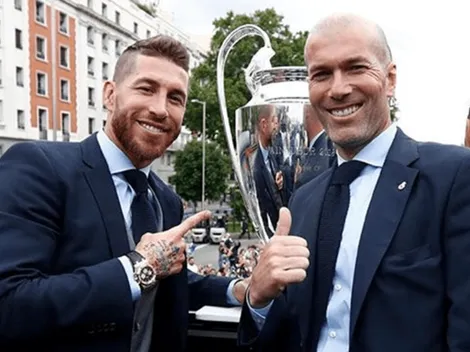 De crack a crack: el mensaje de despedida de Sergio Ramos a Zidane