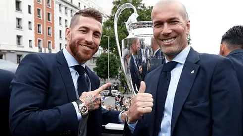 De crack a crack: el mensaje de despedida de Sergio Ramos a Zidane