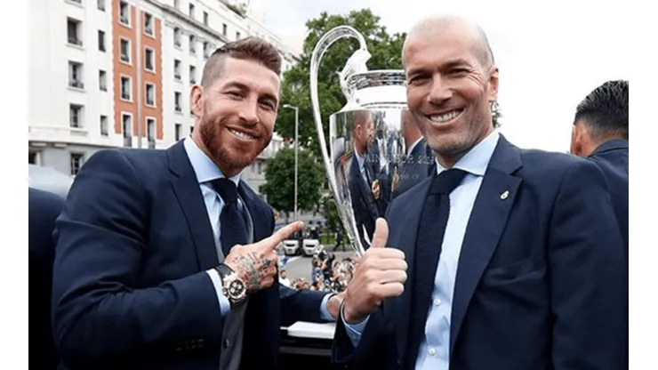 De crack a crack: el mensaje de despedida de Sergio Ramos a Zidane