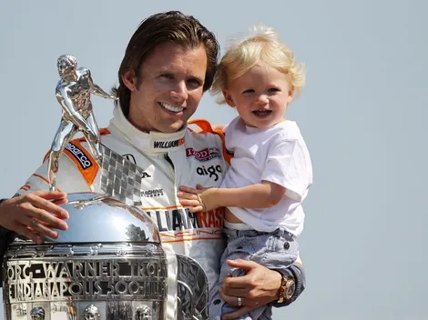 Hermoso: el hijo de Dan Wheldon revivió la celebración de su fallecido padre en las 500 millas de Indianapolis