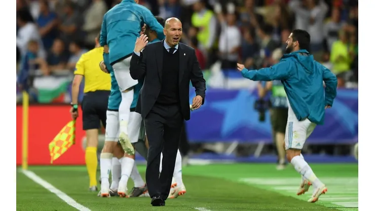 Foto de Zinedine Zidane, ahora exentrenador del Real Madrid.