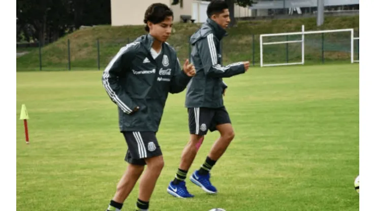 Diego Lainez, selección mexicana en Toulon