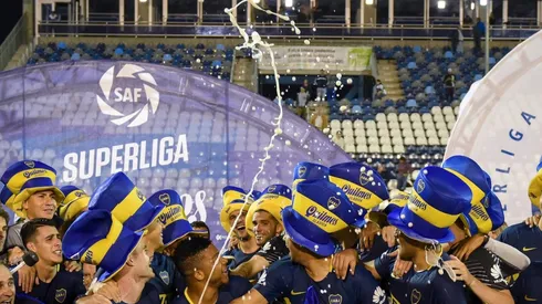 Boca fue el último campeón de la Superliga