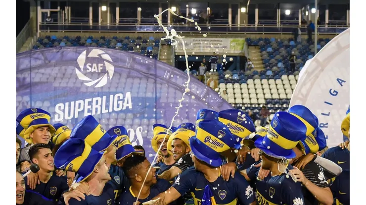 Boca fue el último campeón de la Superliga