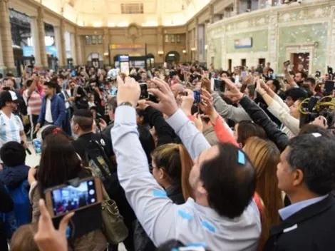 La Estación Retiro vibró al ritmo de Ráfaga