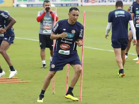 Se reportó Keylor Navas y completó la selección tica