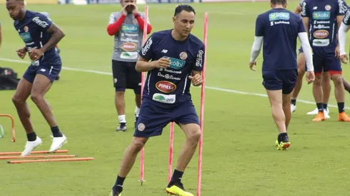 El portero completó el grupo costarricense con miras al Mundial