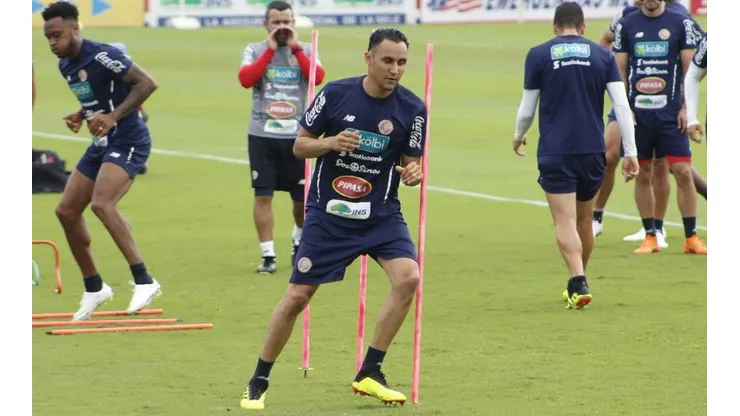 El portero completó el grupo costarricense con miras al Mundial