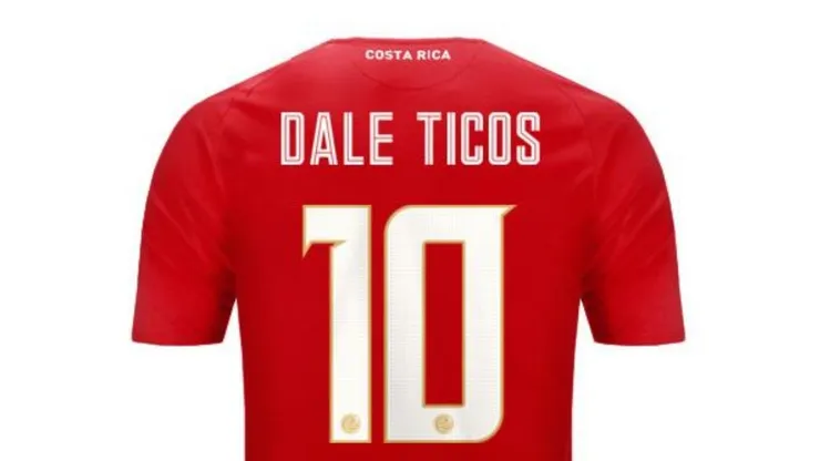 Personaliza tú camiseta de Costa Rica y apoya a los Ticos en todas tus redes sociales