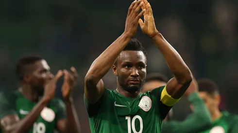 EL CAPITÁN. Obi Mikel durante el amistoso contra Argentina a fines del año pasado (Foto: Getty).