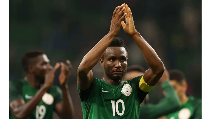 EL CAPITÁN. Obi Mikel durante el amistoso contra Argentina a fines del año pasado (Foto: Getty).