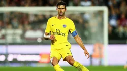 Thiago Motta con la camiseta de Paris Saint-Germain.