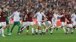 Foto de los jugadores de Milan