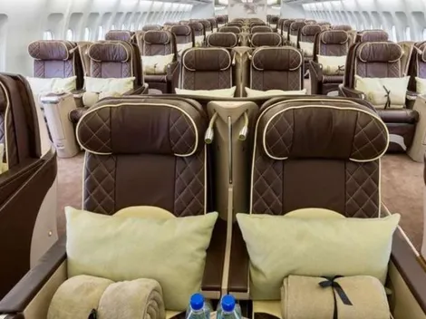 ¡Locura! Así será el avión en el que Argentina viajará a Rusia