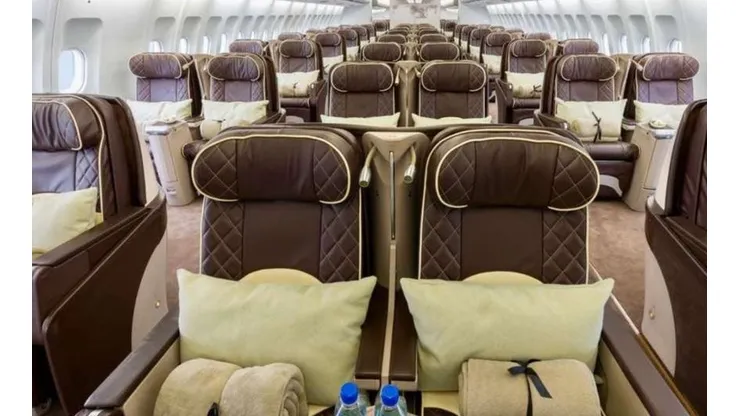 El avión será muy lujoso
