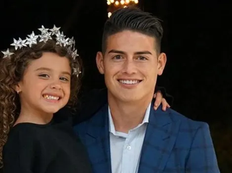 La otra pasión de James Rodríguez: su hija