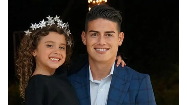 La otra pasión de James Rodríguez: su hija