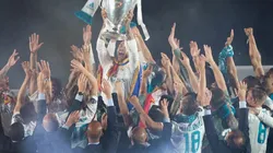 Foto de los jugadores de Real Madrid.