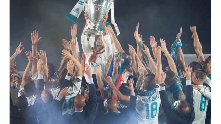 Foto de los jugadores de Real Madrid.