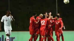 DECEPCIÓN. El campeón de Europa empató ante Túnez en el anteúltimo partido de local antes de Rusia.