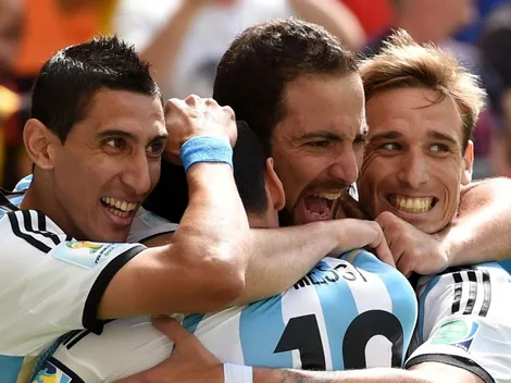 Los tres fantásticos: Di María, Messi, Higuaín y una foto que aterra al mundo