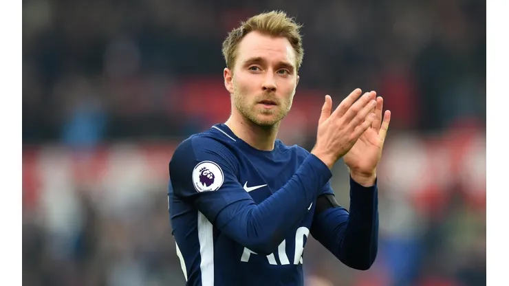 Christian Eriksen, jugador del Tottenham, es objetivo del Barcelona