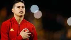 James se muestra más que feliz con su querida Selección de Colombia