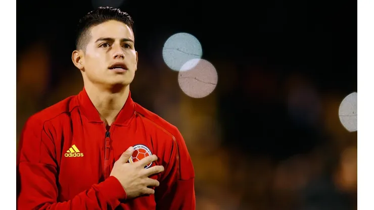James se muestra más que feliz con su querida Selección de Colombia