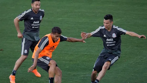 Entrenamiento de la selección mexicana