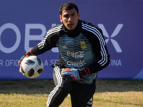 Desde TNT Sports afirman que "Angelici se reunió con Nahuel Guzmán"