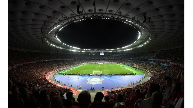 El estadio de la final en Kiev