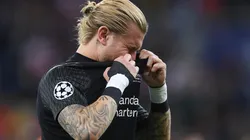 Karius llora después de perder la final