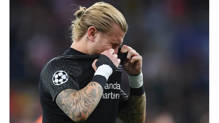 Karius llora después de perder la final