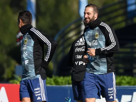Higuaín emocionó al mundo en las redes sociales