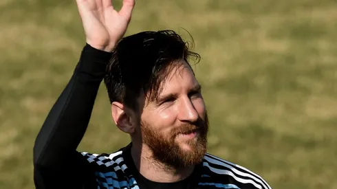 CRACKS. Mohamed estuvo presente cuando Messi lo necesitaba...¡y el se la retribuyó!