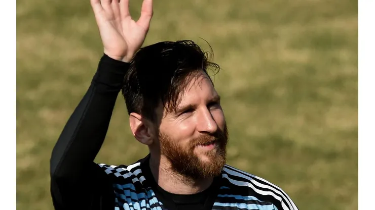 CRACKS. Mohamed estuvo presente cuando Messi lo necesitaba...¡y el se la retribuyó!