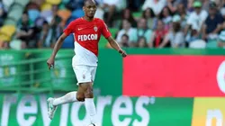 Fabinho durante un partido de Mónaco.