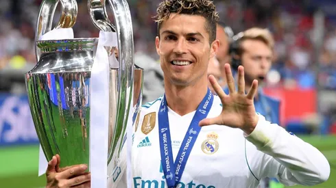 LA QUINTA. Cristiano Ronaldo con su quinta Champions League en su carrera (Foto: Getty).