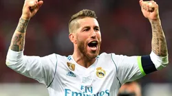 EL CAPITÁN. Sergio Ramos celebra en la final de la Champions League con Real Madrid (Foto: Getty).
