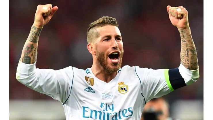 EL CAPITÁN. Sergio Ramos celebra en la final de la Champions League con Real Madrid (Foto: Getty).
